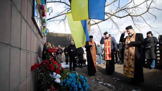 Блаженніший Святослав у Бучі помолився за вбитих російськими окупантами українців