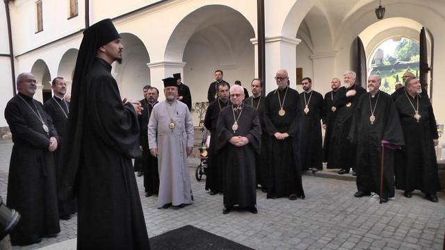 День віднови: Синод Єпископів відвідав Унівську Лавру 