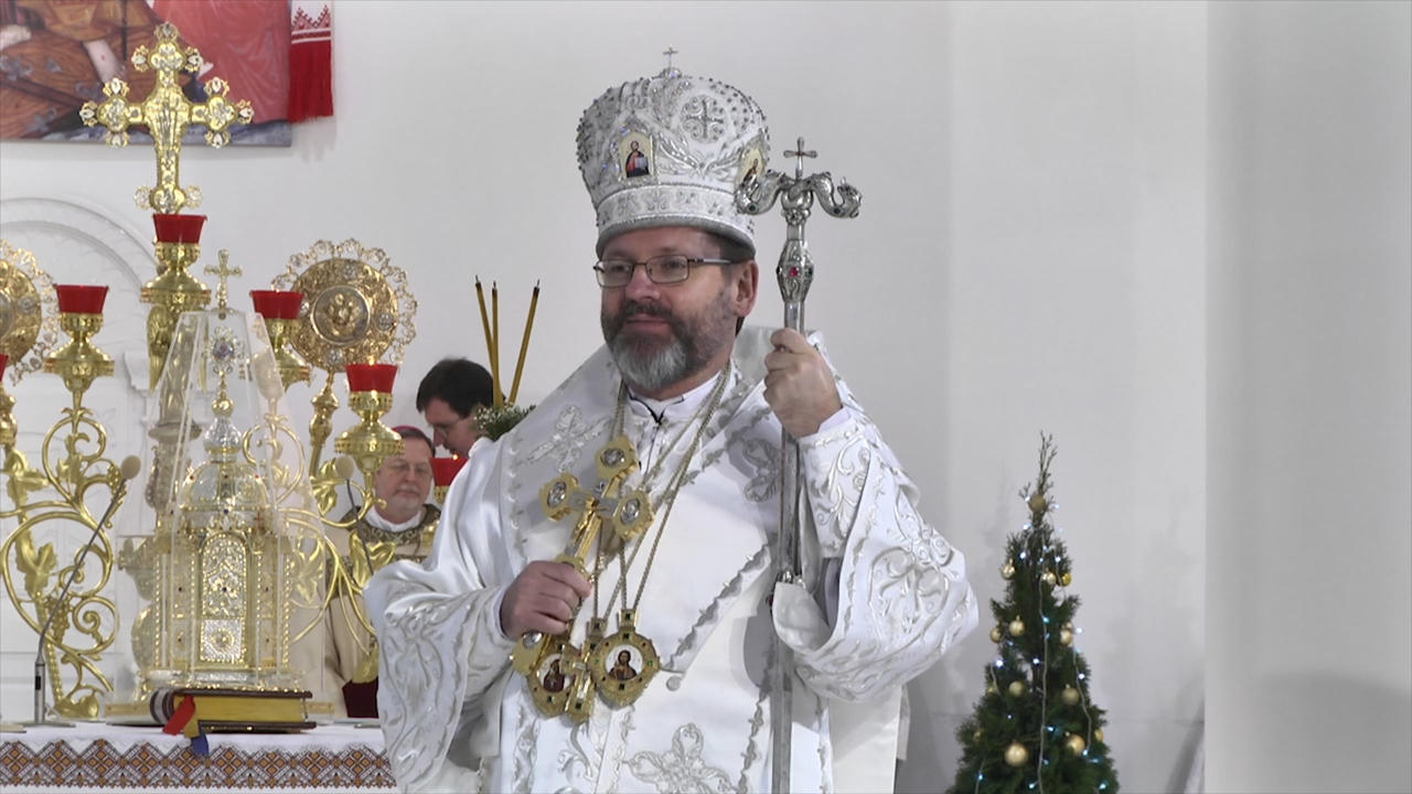 Проповідь Блаженнішого Святослава на свято Різдва Христового