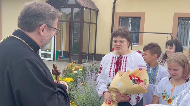 Отець і Глава УГКЦ відвідав дитячий будинок сімейного типу «Милосердя» на Полтавщині