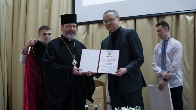 Блаженнішому Святославу вручили звання почесного професора Тернопільського медичного університету