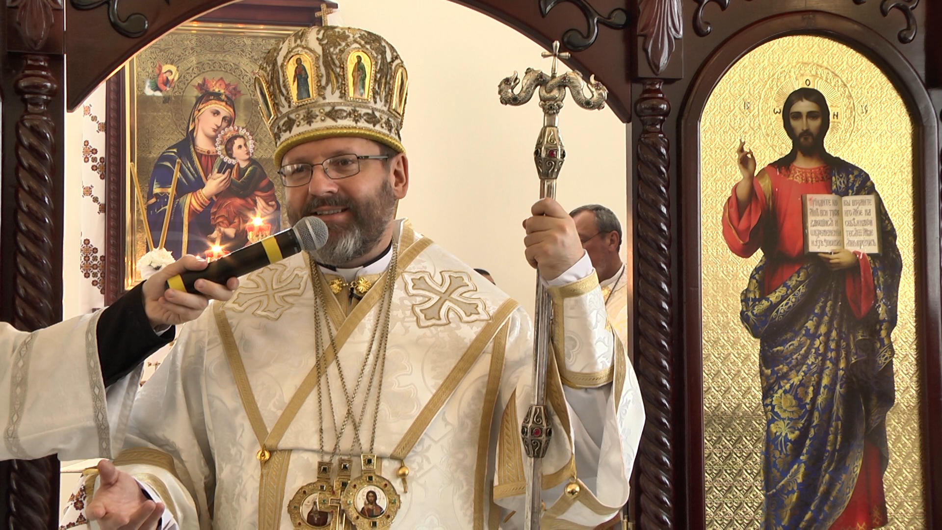 Проповідь Блаженнішого Святослава у новоосвяченому храмі в м. Славутич