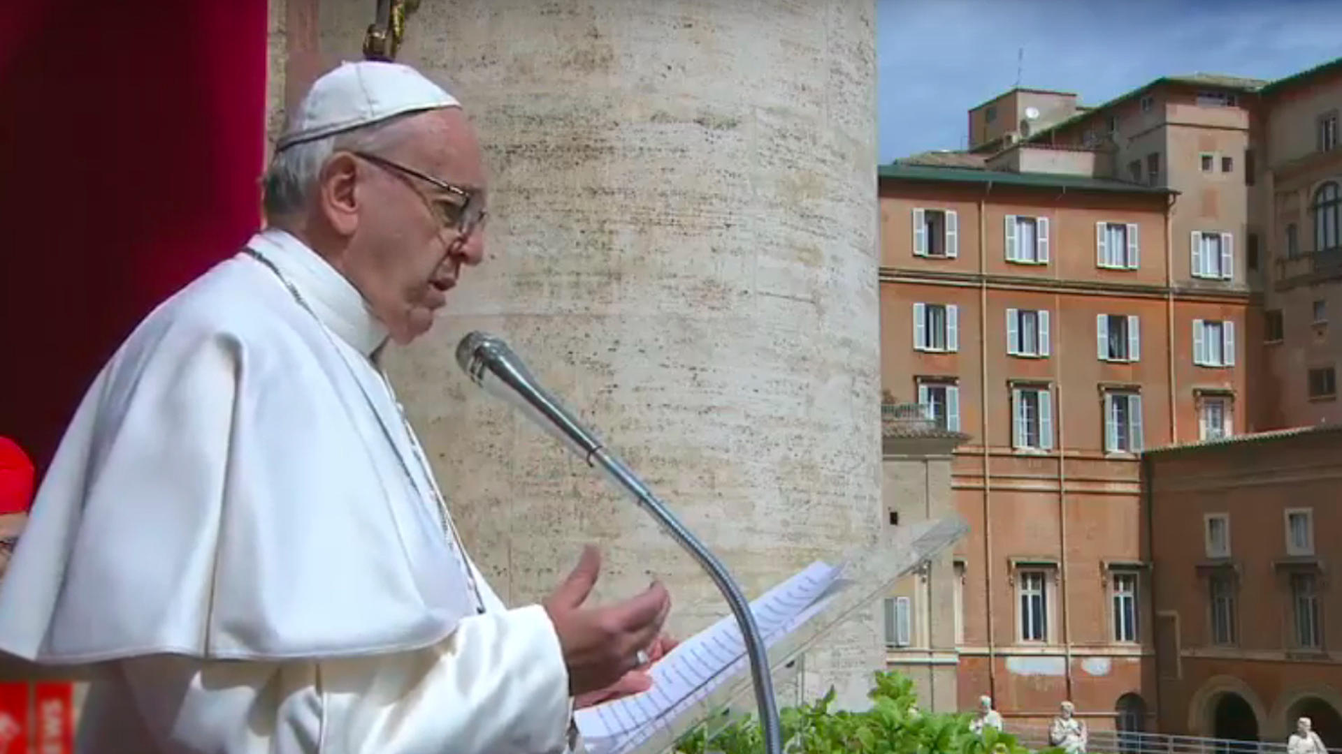 Urbi et Orbi. Пасхальне Благословення Папи Франциска