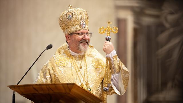 Проповідь Блаженнішого Святослава у базиліці Святого Петра