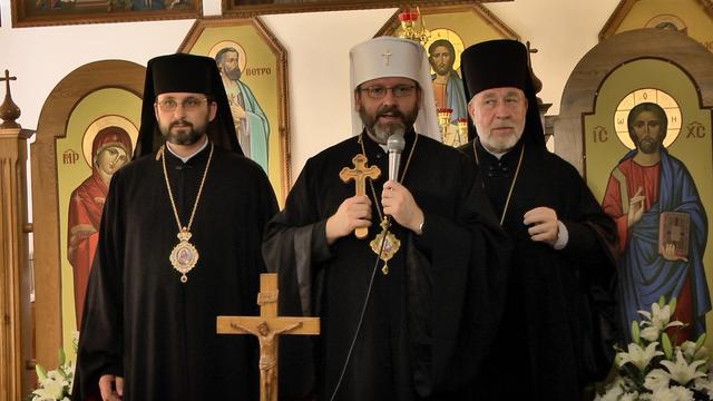 Глава і Отець УГКЦ Блаженніший Святослав відвідав парафію Архистратига Михаїла, що у Запоріжжі