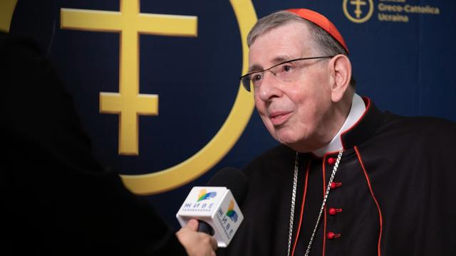 «Моє головне послання – це підтримка та молитва за Україну» кардинал Курт Кох на Синоді Єпископів