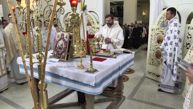 Архиєрейська Божественна Літургія у Соборі Вишгородської Богородиці 