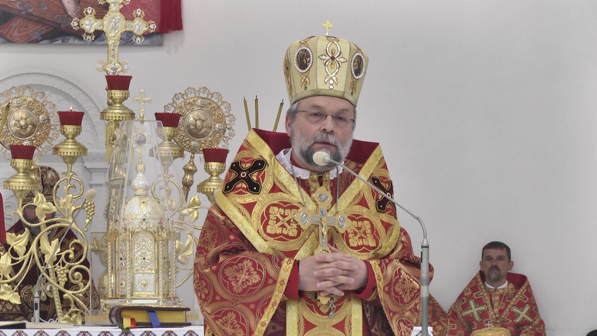 Проповідь Владики Гліба (Лончини) під час Архиєрейської Божественної Літургії у Патріаршому соборі