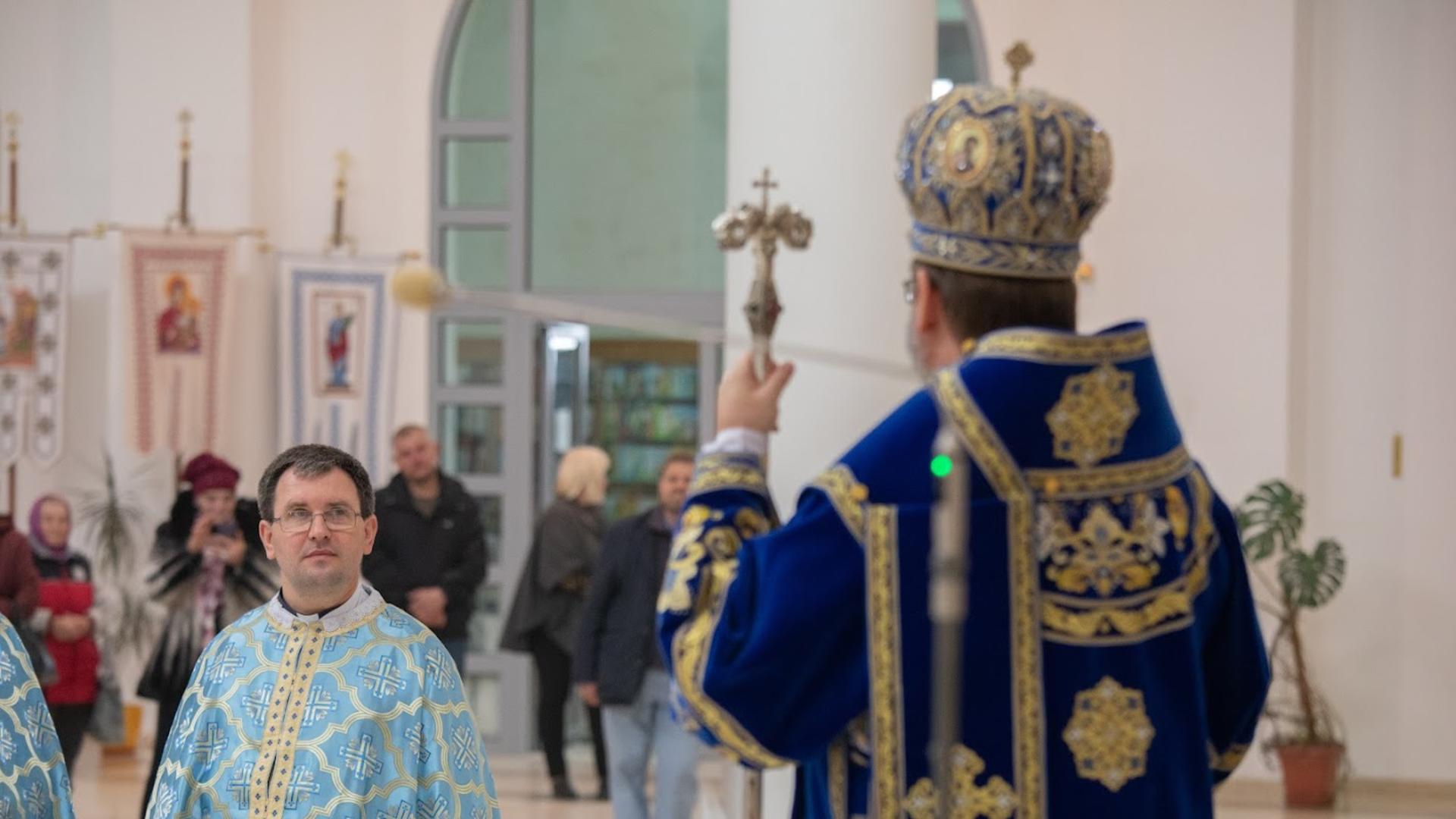 Велика вечірня з Чином архиєрейського найменування о. Максима Рябухи 