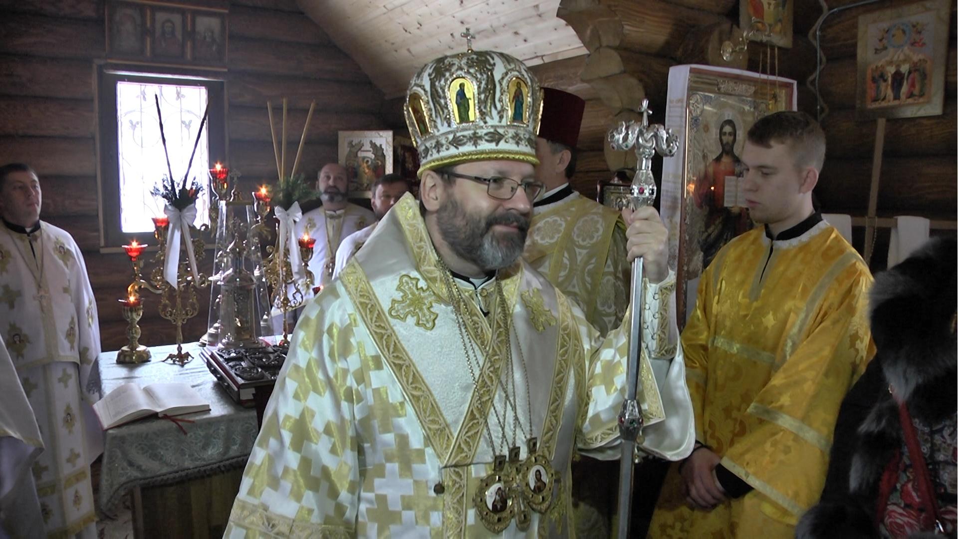 Проповідь Блаженнішого Святослава в храмі Архистратига Михаїла та Українських Новомучеників