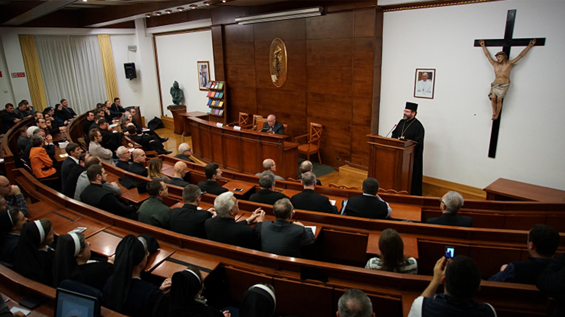 Блаженніший Святослав прочитав лекцію в одному з папських університетів Риму