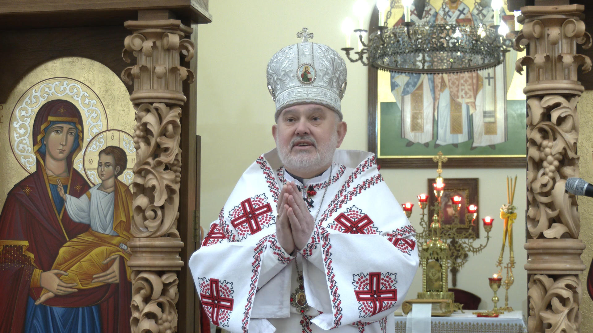 Проповідь владики Йосифа Міляна у свято Собору трьох святителів