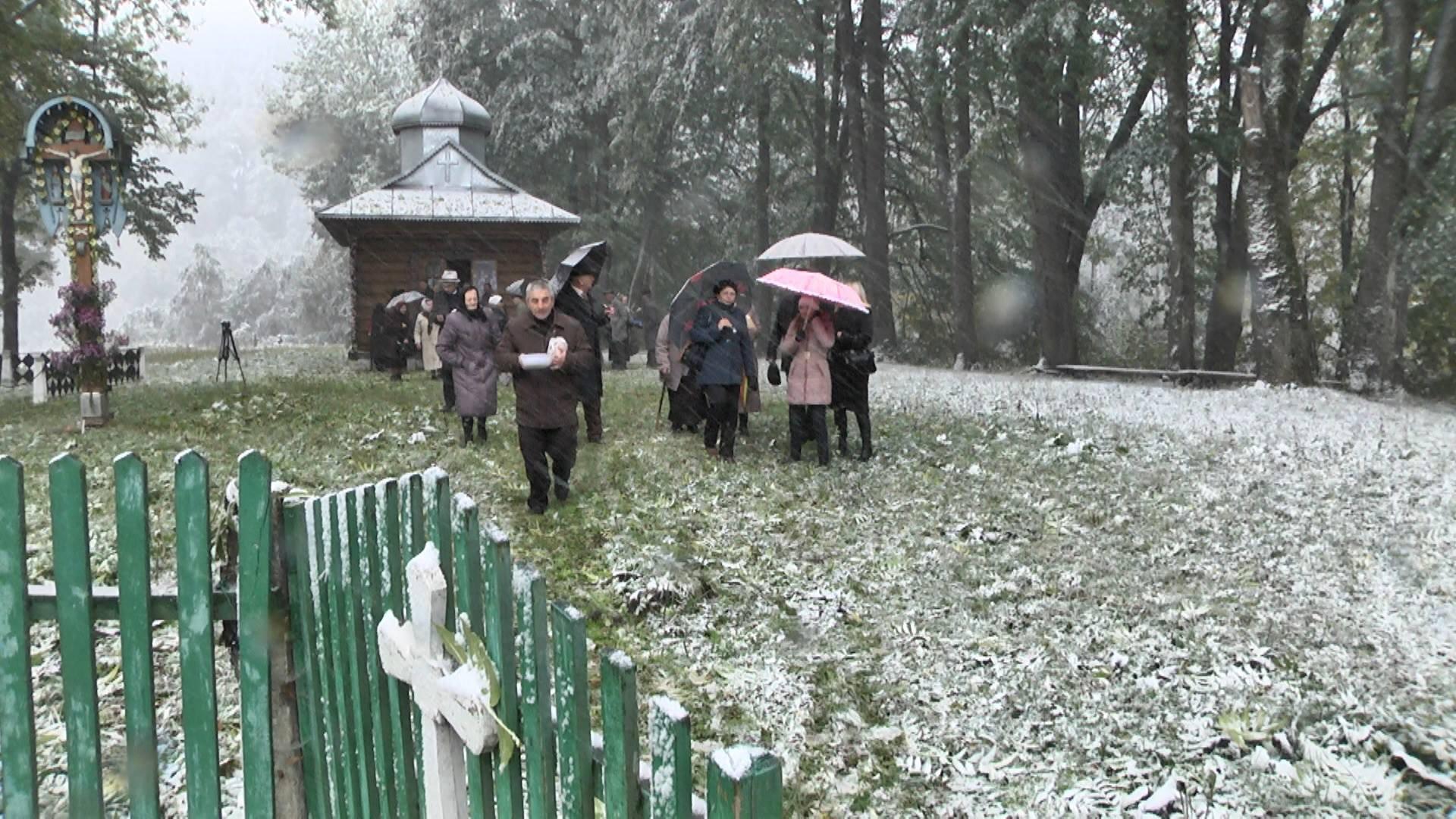 Храмове свято в ліквідованому селі Луг на Івано-Франківщині