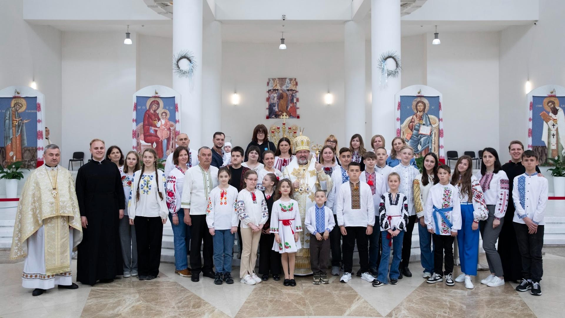 Блаженніший Святослав привітав випускників та учнів онлайн-школи "Промінь світла"