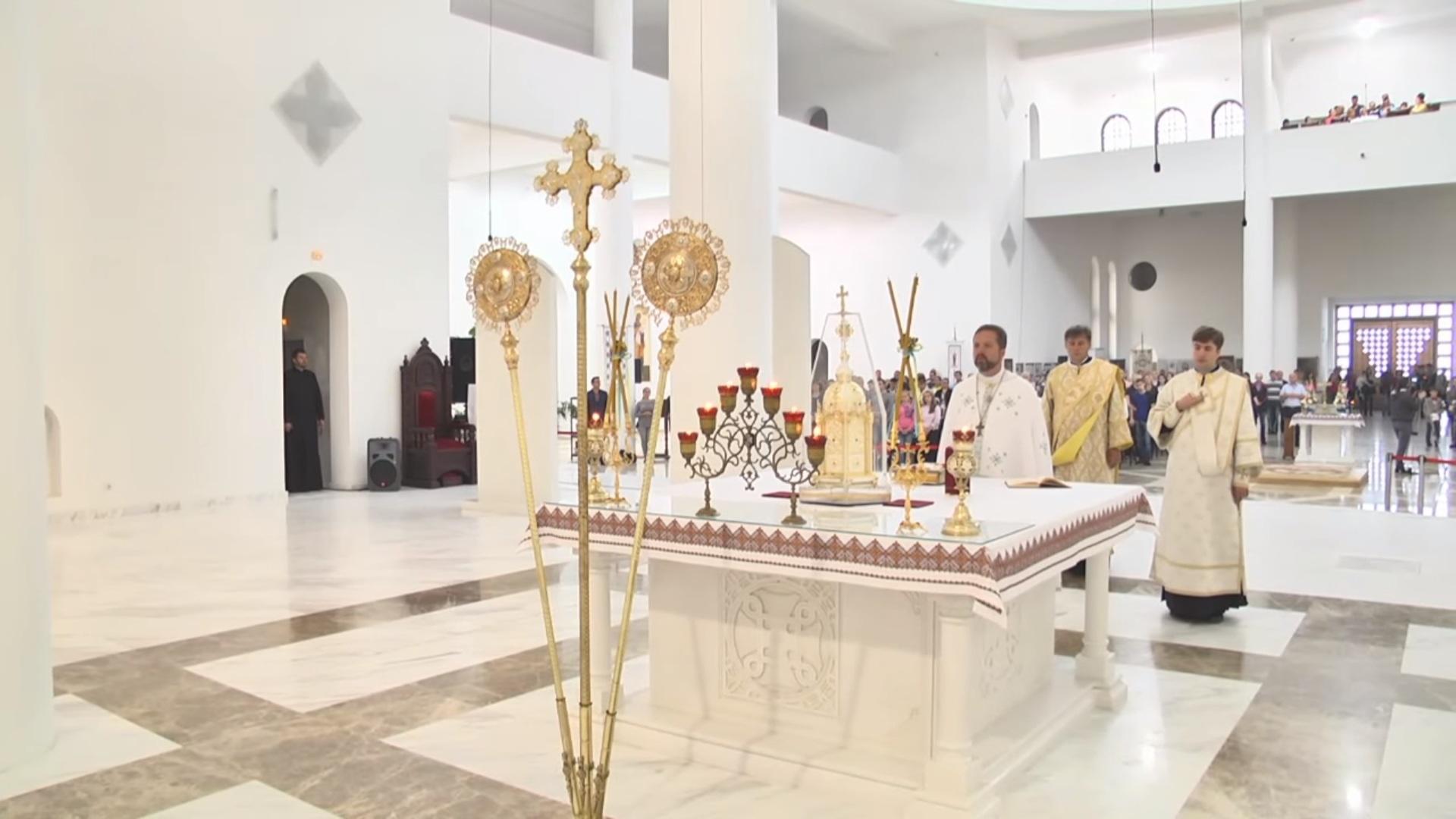 Божественна Літургія у Патріаршому соборі Воскресіння Христового