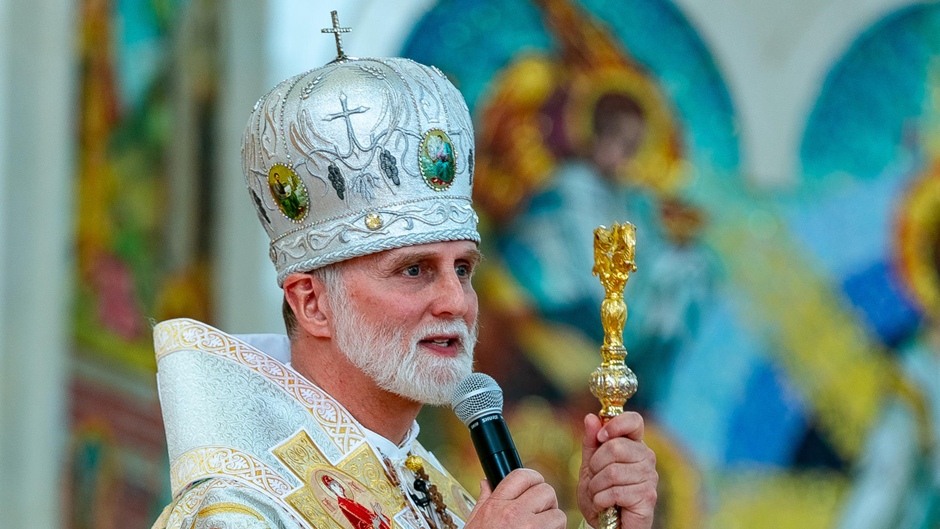 Владика Борис Ґудзяк прощається з громадою Ліона