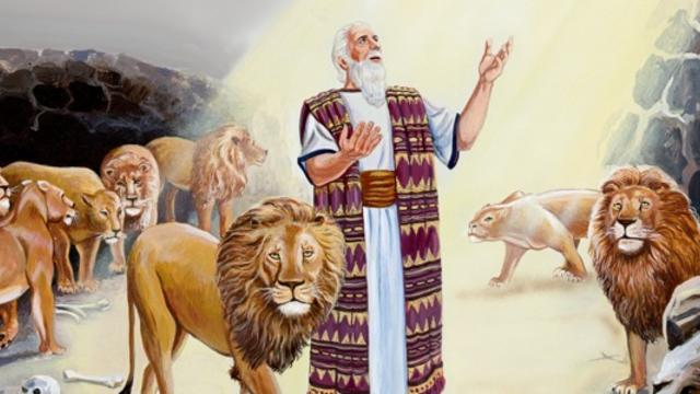 3 кл, 25-й урок. Даниїл у ямі з левами. Катехитична школа
