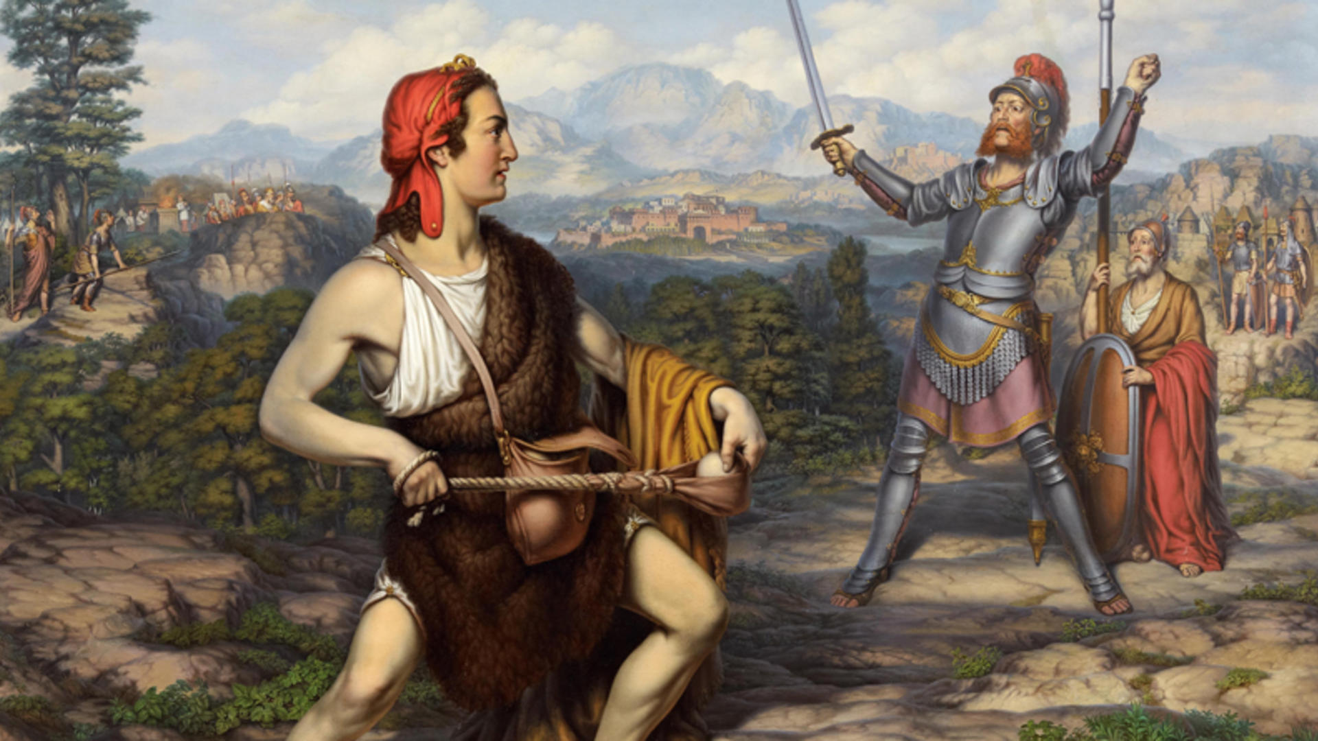 3 кл,19-й урок. Обрання Давида. Давид і Голіят. Мандрівка Старим Завітом. Катехитична онлайн-школа