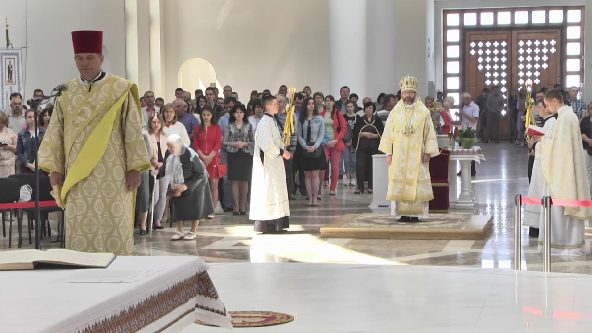 Божественна Літургія в Патріаршому соборі