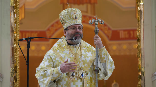 Проповідь Блаженнішого Святослава у катедральному соборі у Чорткові