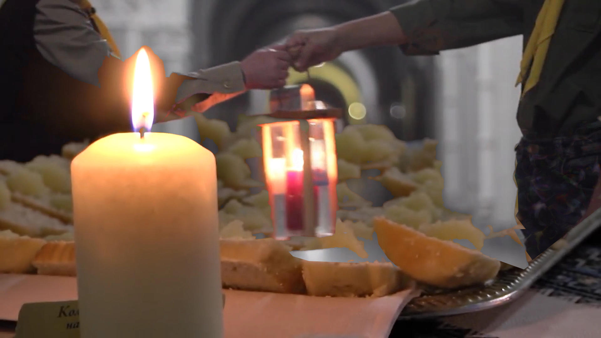 Вифлеємський вогонь миру вже у Патріаршому соборі