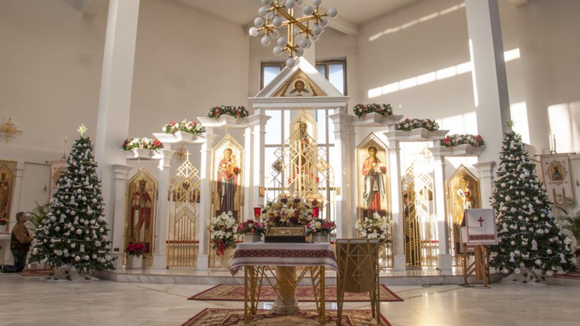 Архиєрейська Божественна Літургія у храмі св. Василія Великого