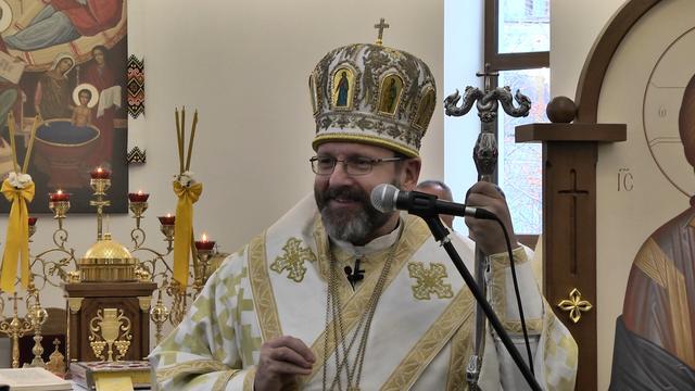 Проповідь Блаженнішого Святослава під час освячення церкви у м. Кропивницькому