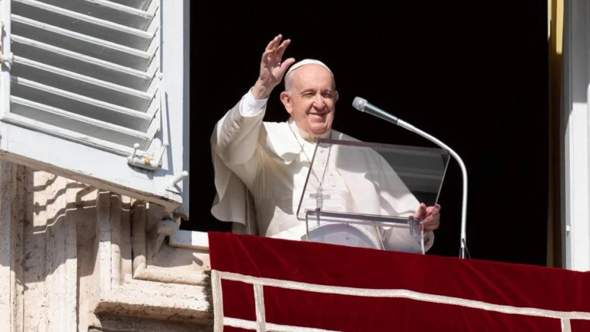 Молитва «Ангел Господній» з Папою Франциском