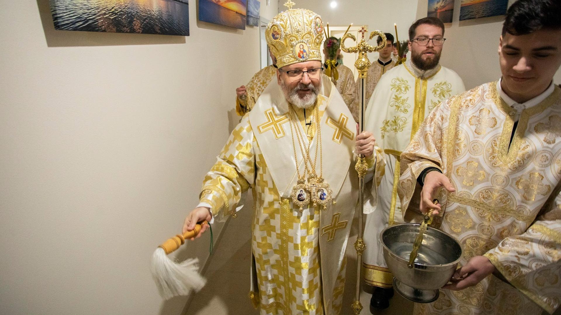 Освячення нового парафіяльного простору УГКЦ у Черкасах