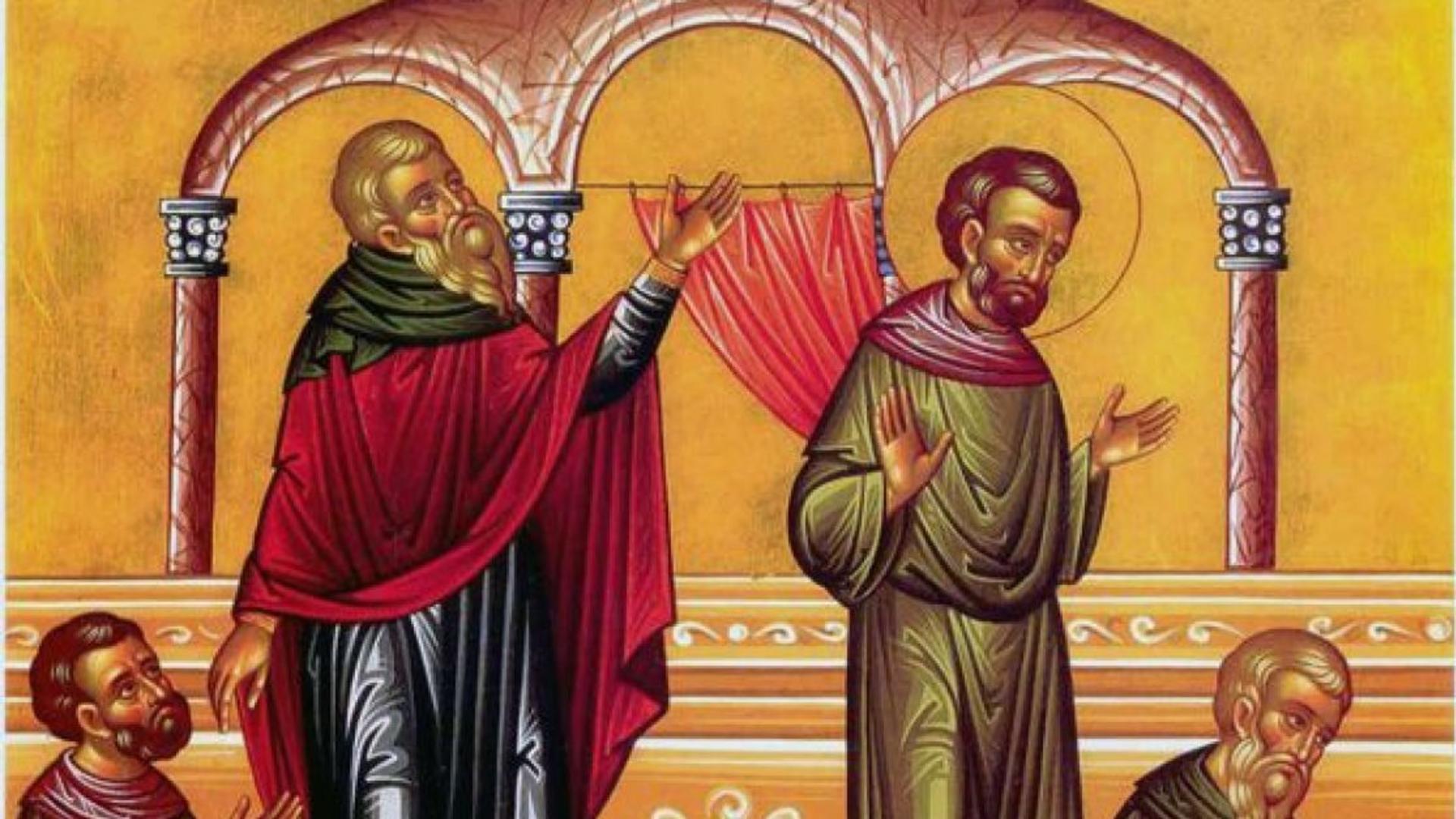 4 кл, 14-й урок. Світ Нового Завіту. Розповідь про митаря і фарисея. Катехитична школа