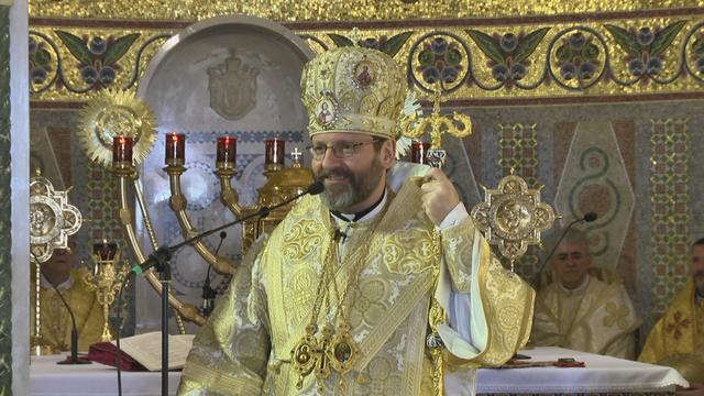 Проповідь Блаженнішого Святослава у прокатедральному соборі Святої Софії у Римі