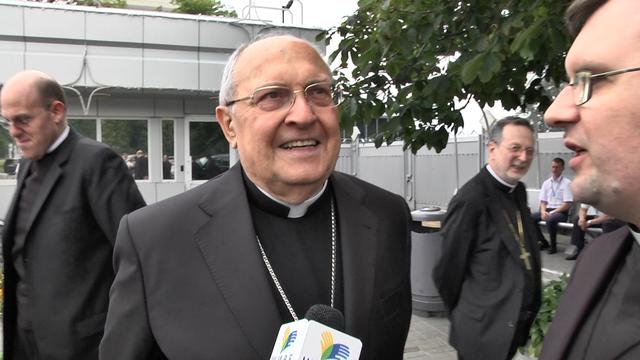 До України з пастирським візитом прибув кардинал Леонардо Сандрі