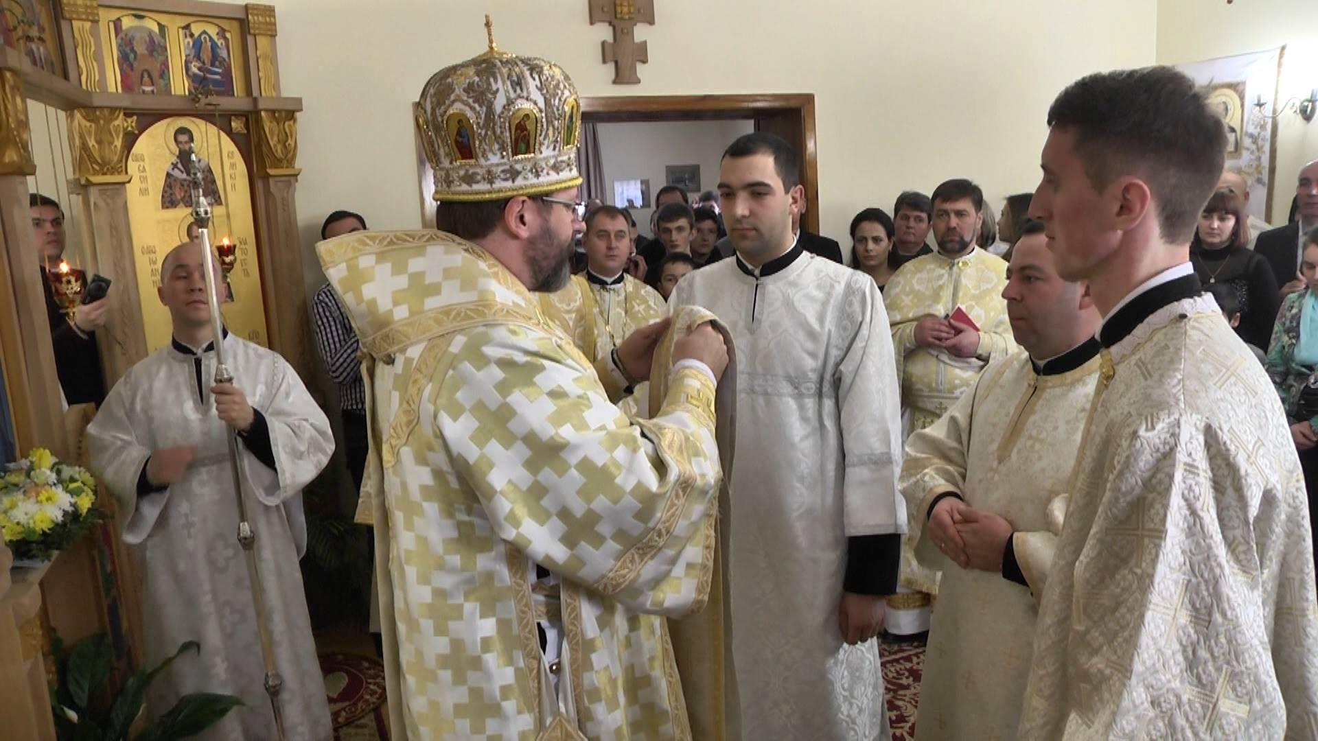 Трьох дияконів висвятили в Київській семінарії 