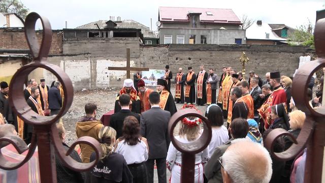 Глава УГКЦ освятив Центр соціальних послуг і наріжний камінь для храму у Дніпропетровську