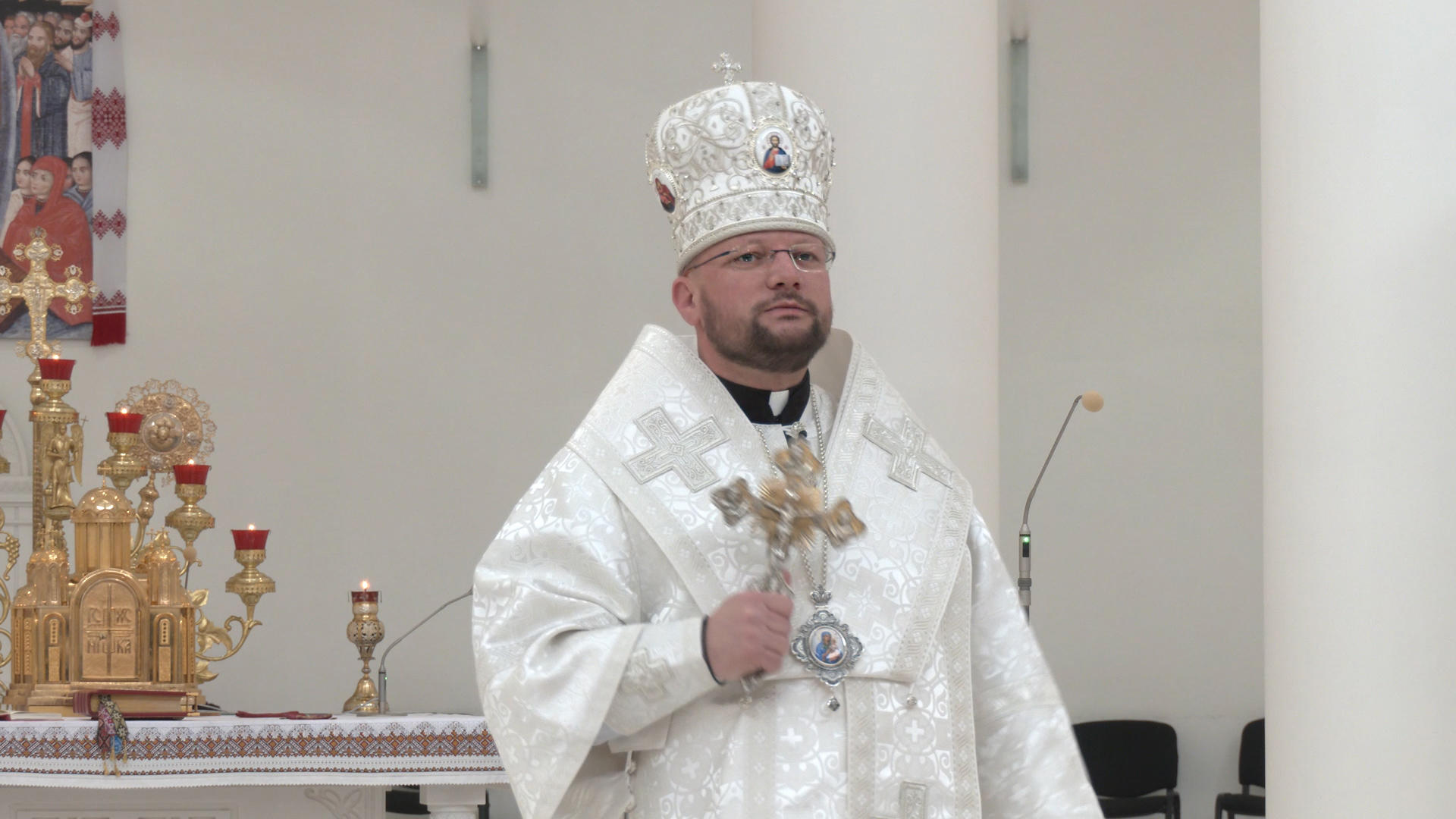 Проповідь владики Степана Суса в Патріаршому соборі у свято св. Йосифа та первомученика Стефана