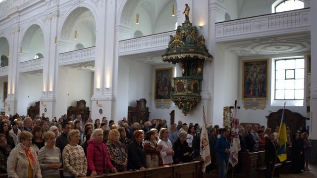 Українська спільнота знову в Альтьоттінгу: проповідь владики Богдана Дзюраха