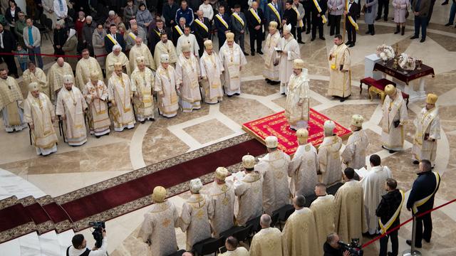 Хто приїхав привітати Главу УГКЦ? Урочисті промови в Патріаршому соборі.15 років 