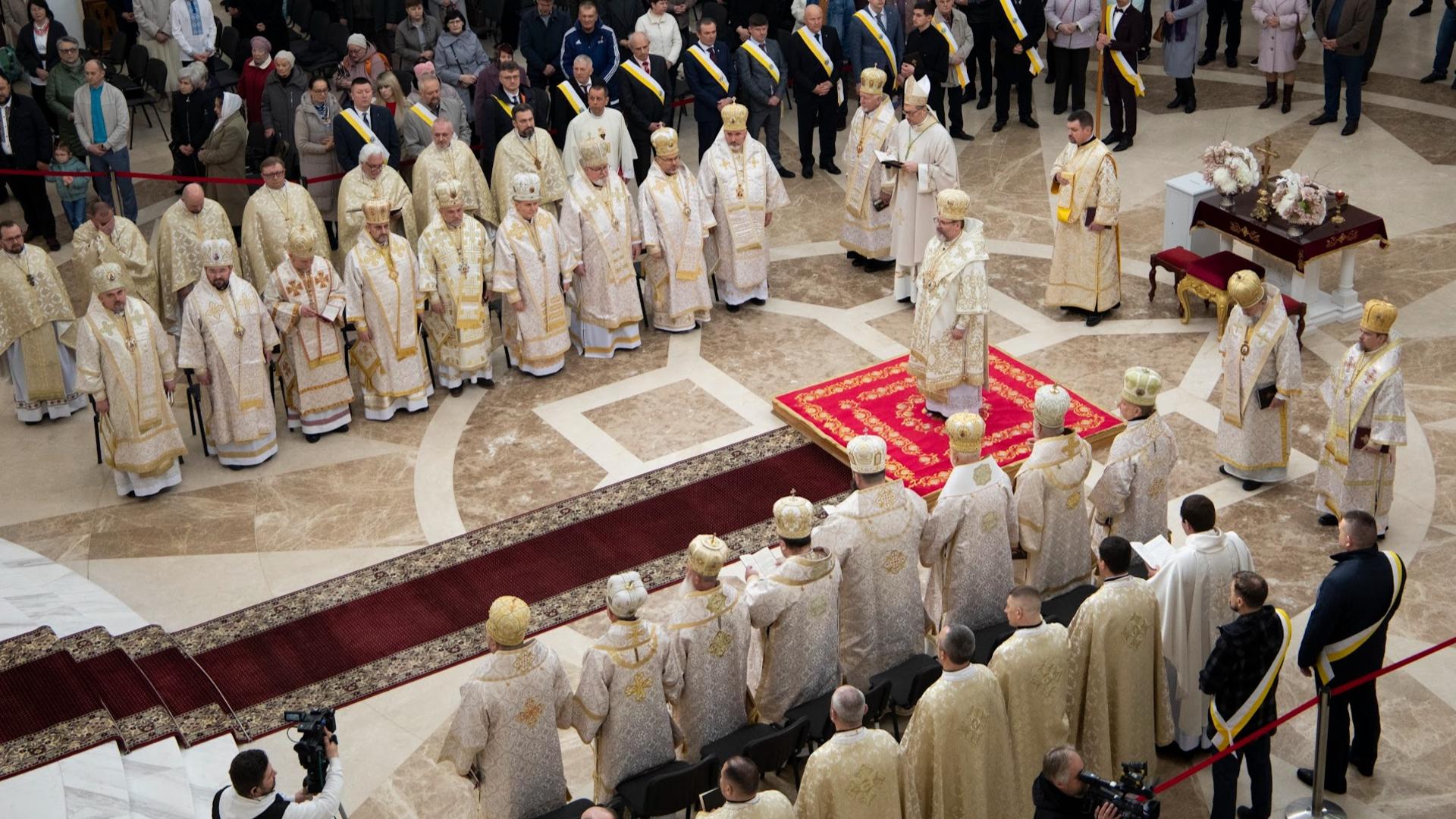 Хто приїхав привітати Главу УГКЦ? Урочисті промови в Патріаршому соборі