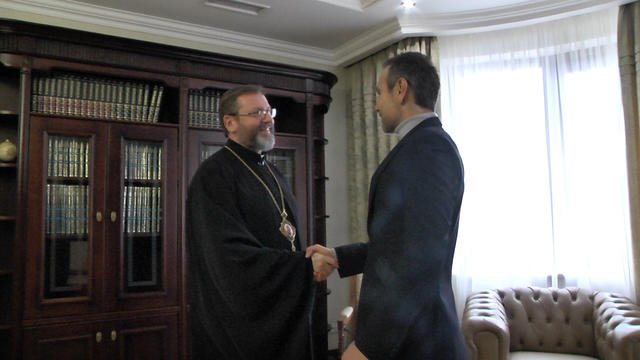 Глава УГКЦ Блаженніший Святослав зустрівся із Святославом Вакарчуком